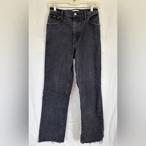 Abercrombie & Fitch Curve Love 90s Straight Ultra High Rise Jeans